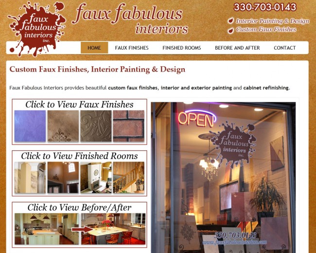 Faux Fabulous Interiors