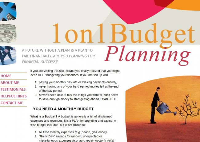 1 on 1 Budget Planning