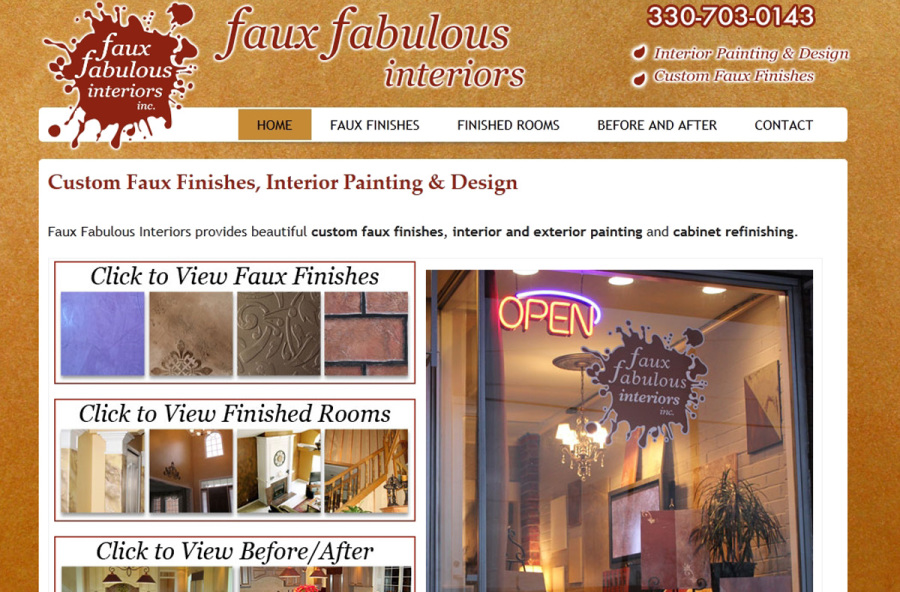 Faux Fabulous Interiors