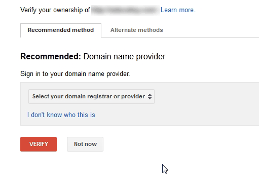 verify ownership